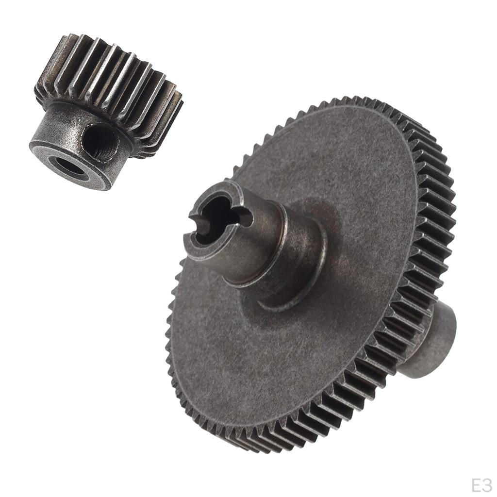 Hardened Metal Sprocket PINION GEAR RC Transmission Du for 104001 Cars Accessories Spare Parts