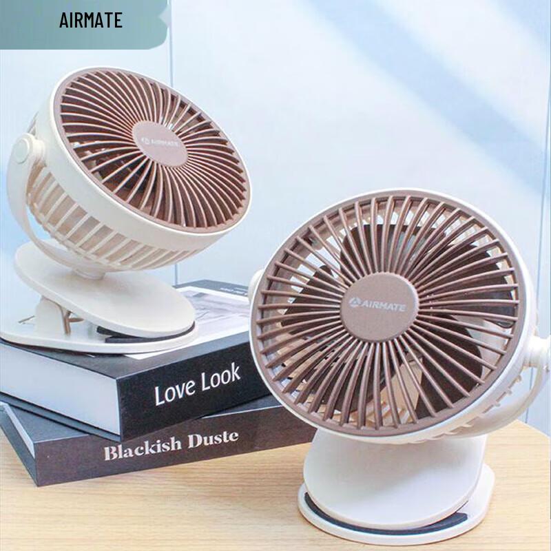 Airmate AH23-4 Portable Clip-on Desk Fan CN plug (adapter included)