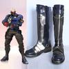 Overwatch Soldier 76 Cosplay Boots Custom Made Comfortable Pu Leather Shoes