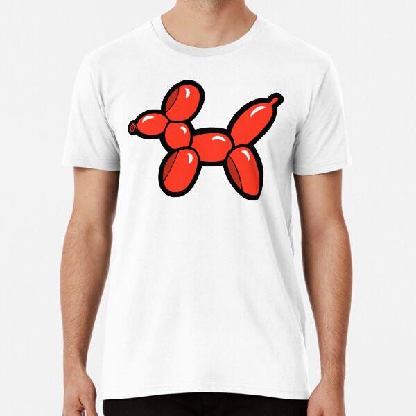 Balloon Animal Dogs Pattern in Yellow S to 5XL Made in the AU/USA T-Shirt