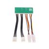 Efficient Cooling Fan Simulator Fan Component Decorative Fan Emulator Fan Part ABS Texture Suitable for Home Environment