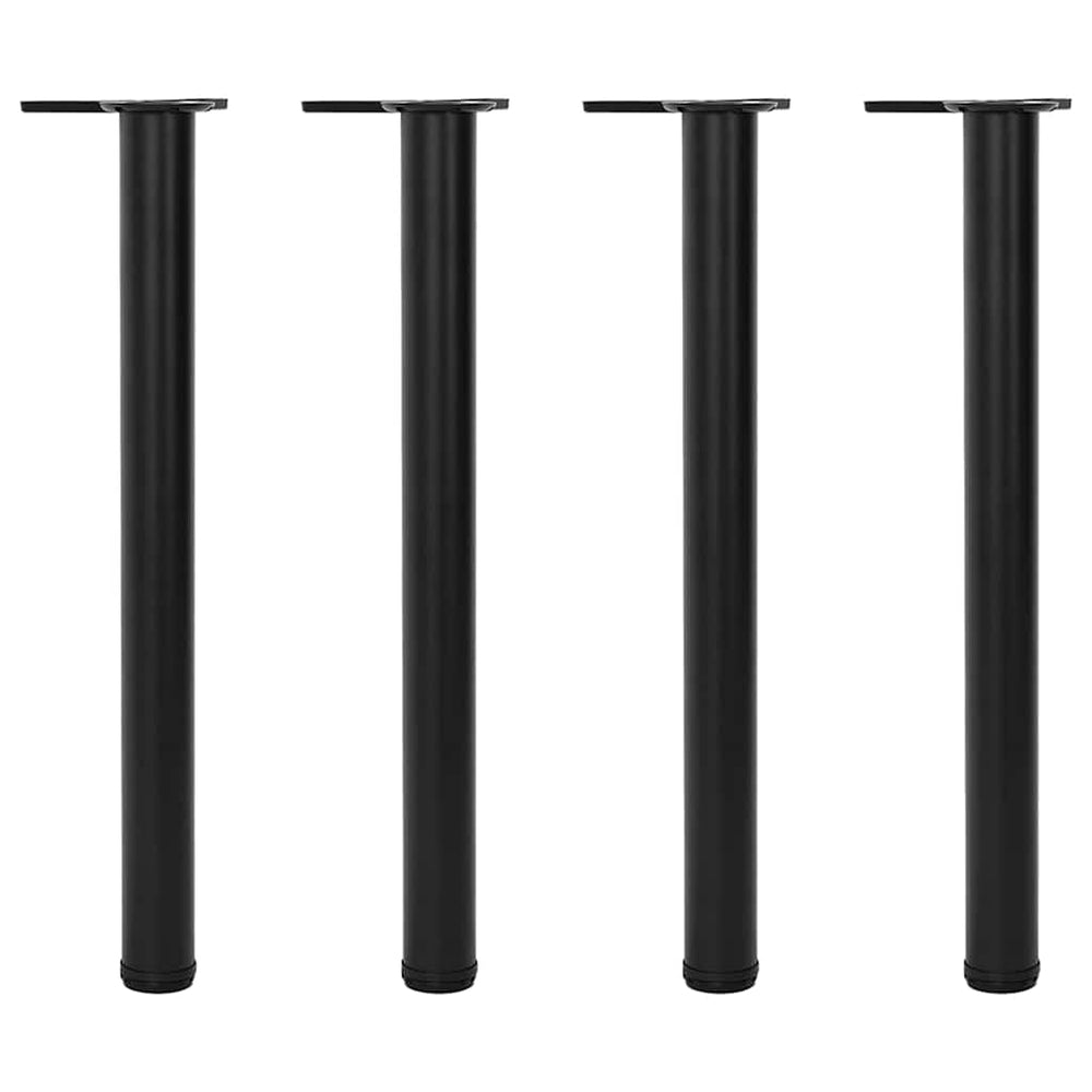 4 pieds de table réglables en hauteur 710 mm
