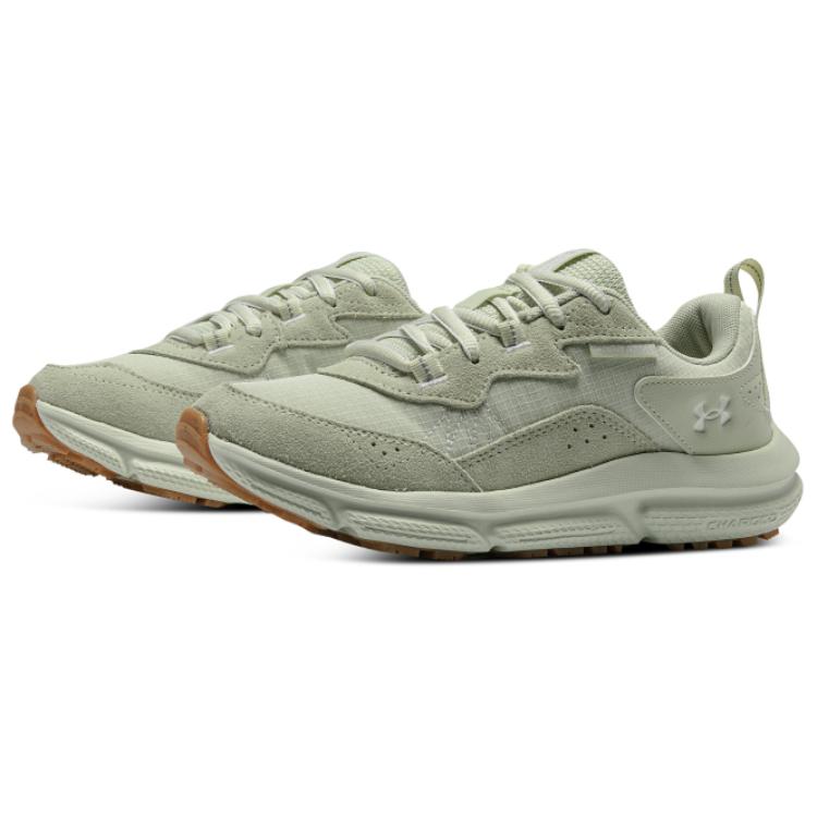 Under Armour Charged Verssert 2 Running Shoes Illusion Green White Women 3027180-200