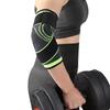 Outdoor-Sportarten Fitness Pflege Ellenbogen Schweiß Atmungsaktiv Nylon Gestrickte Ellenbogenbandage Elastischer Druckgurt Rutschfeste Schutzausrüstung