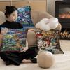 Anime PPrincess MMononoke Cushion Cover Inches Farmhouse Decor Home Throw Pillow Covers for Couch Decorations