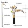 Golden White Dragon Scrambling Ball Fashion Walking Stick Decorative Cospaly Vintage Party Fashionable Walking Cane Crosier 93cm