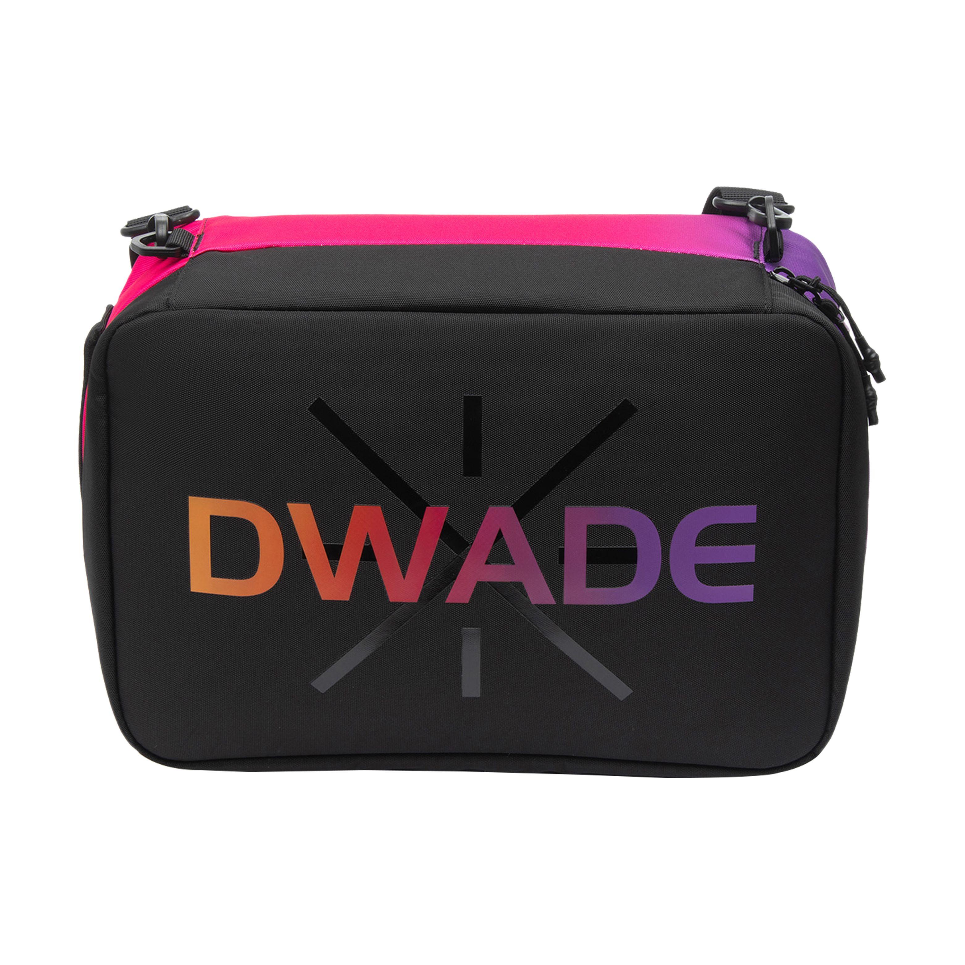 

Li Ning Wade Series Color Block Gradient Design Letter Logo Polyester Handheld Shoulder Crossbody Shoe Bag Medium Unisex bags Black ABDT033-1 Black