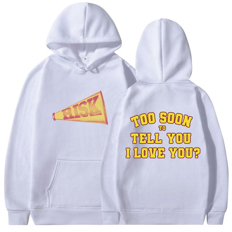 Is het te vroeg om te zeggen dat ik van je hou? Hoodies Gracie Abrams Grafische Sweatshirts Sudaderas Winter Herfst Fleece Warme Truien Mannelijk