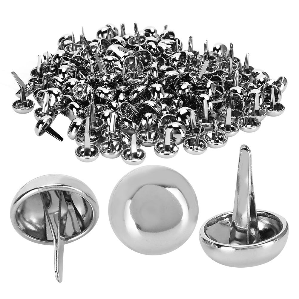 200 ks 0,6 palce Spodní nýty Hřibovité nýty pro kůži DIY řemeslo Kabelka Peněženka