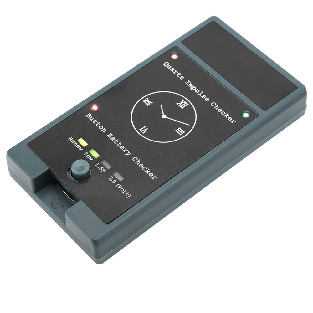 Tester per Orologi Portatile Tester Quarzo Accurato Utile Strumento per Riparazione Orologi Manutenzione
