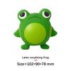 Funny Latex Dog Toys for Small Dogs Interactive Squeaky Frog and Duck Pet Toys with Grinding Sound Puppy Chew Toys for