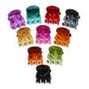 Mini Plastic Claw ClipsCute Bangs Clips 50 Buckets of Black Coffee Hair Clips