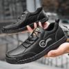Męskie buty skórzane Ręcznie robione sneakersy Buty codzienne outdoorowe