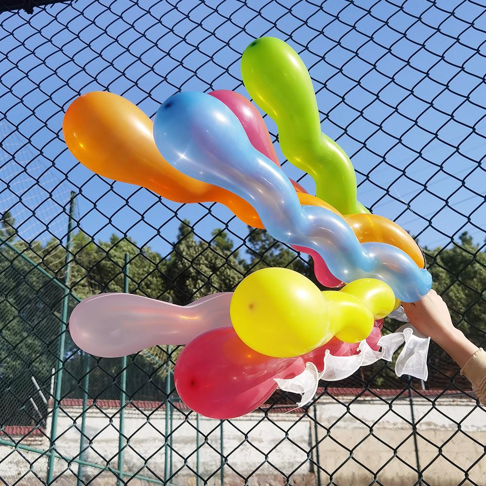 100/500Pcs Multicolor Long Balloons Twist Spiraal Latex Balloon Wedding Birthday Holiday Party Decorations Boys Girls Toys