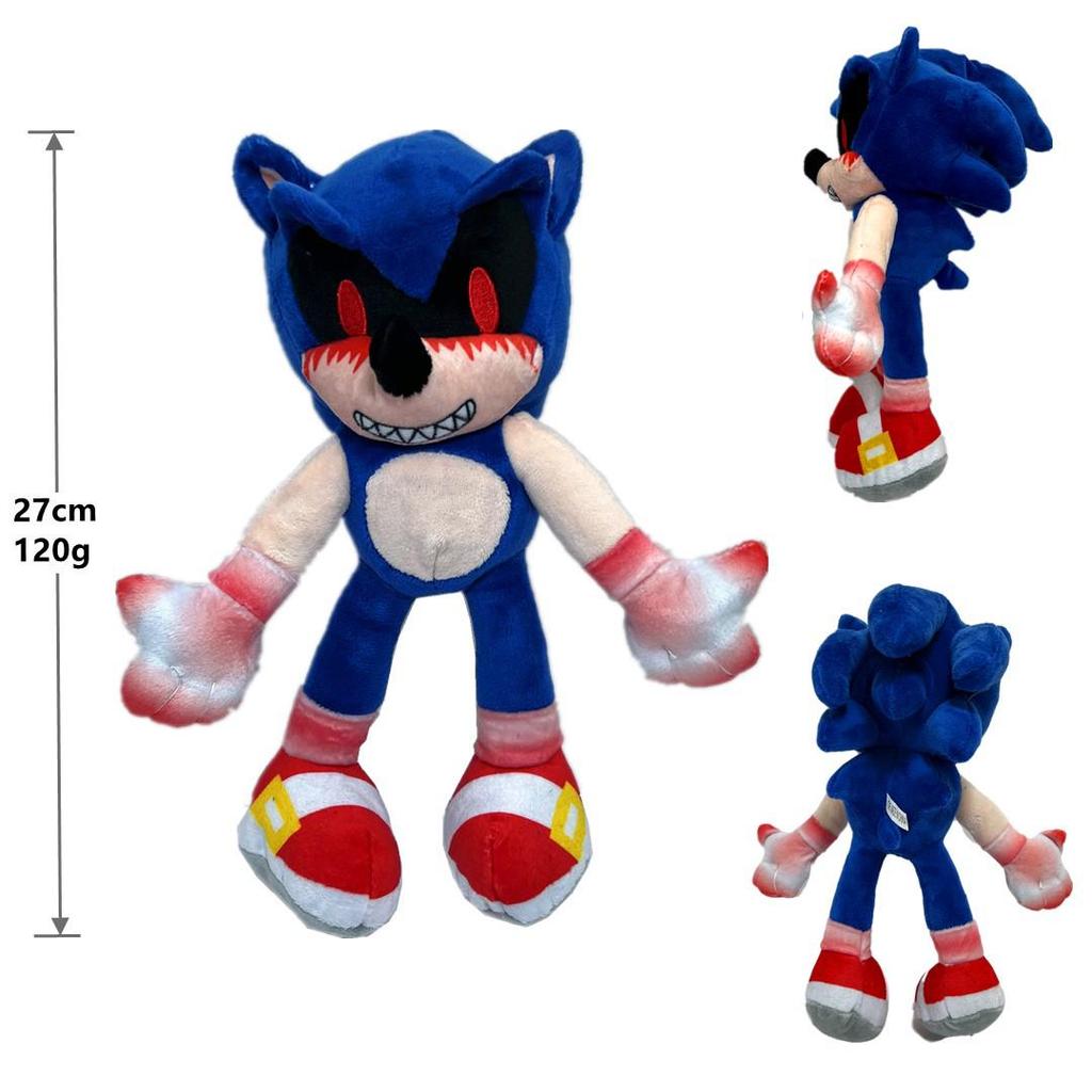 Hedgehog Sonic Plush Toy Backpack - Super Sonic & Tails Doll Set