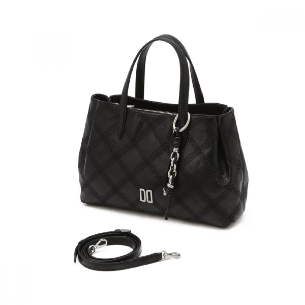 Daks Black Leather Tote Bag Dcba6f322bk
