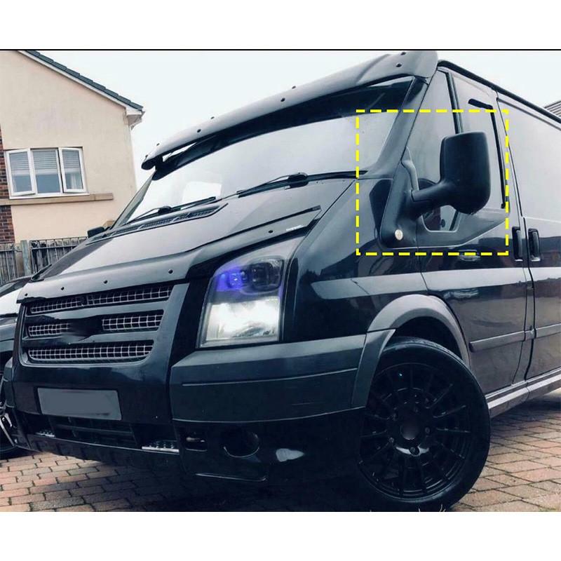 Clear Car Short Arm Door Wing Mirror Manual Fold for Ford Transit MK6 2000-2006/MK7 2006-2014 4621166,4158405,4643476