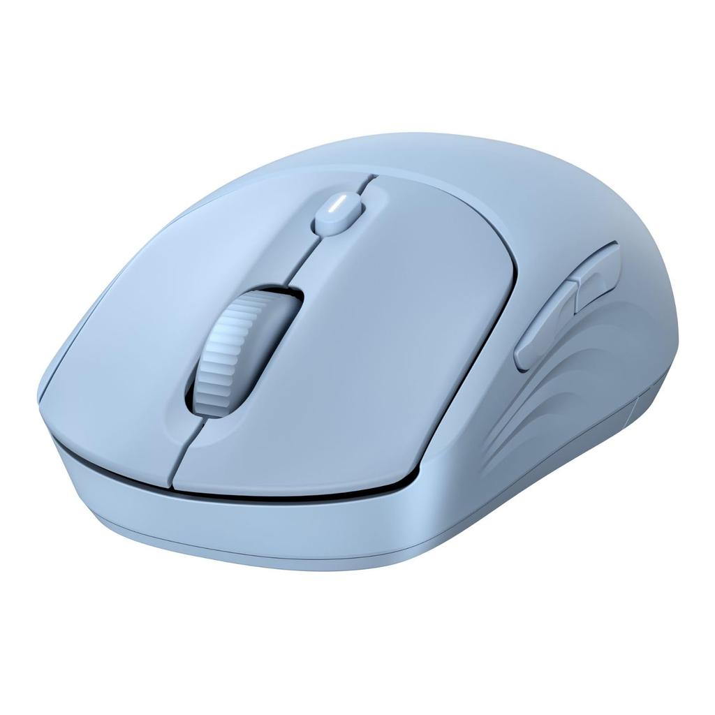 HP 400 Silent Wireless Mouse Bluetooth USB Dongle Sensor Up To 6000 Silicone Battery Life Up To 24 Ambidextrous Design Blue 2.4GHz Connection,