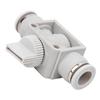 Plastic Shut Off Valve HVFF Switch Valve Quick Coupling Connector for Pneumatic Automatic