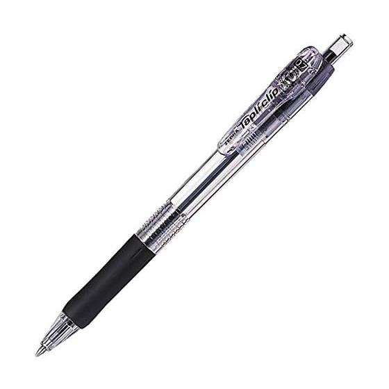 Шариковая ручка Zebra Tapuri Clip 0.7 Черная B-BN5-BK