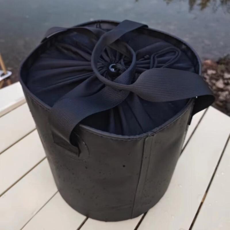 ZISIZ 10L Folding Fishing & Outdoor Water Bucket