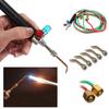 Verbesserte Schmuckreparatur-Lötlampe Mini-Gasbrenner Mikro-Brenner Sauerstoff-Acetylen-Schweißbrenner für m/ Schläuchen Metall & Gummi M