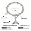 Lovely Ocean Bracelet Delicate Hand Jewelry Shell Bracelet Sweet Accessories Stainless Steel Texture for Special Event