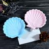 Snadno vyjímatelná silikonová forma na podnos s designem mušlí Silikonová forma na podnos s mušlemi pro umělecké domácí dekorace, řemeslnou výrobu