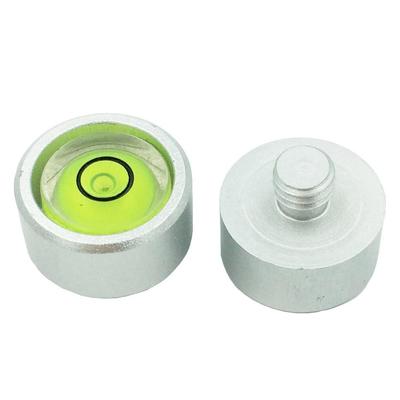 Spirit Level Bubble Metal Bubble Level with Protrusion Aluminum and Steel Two Materials