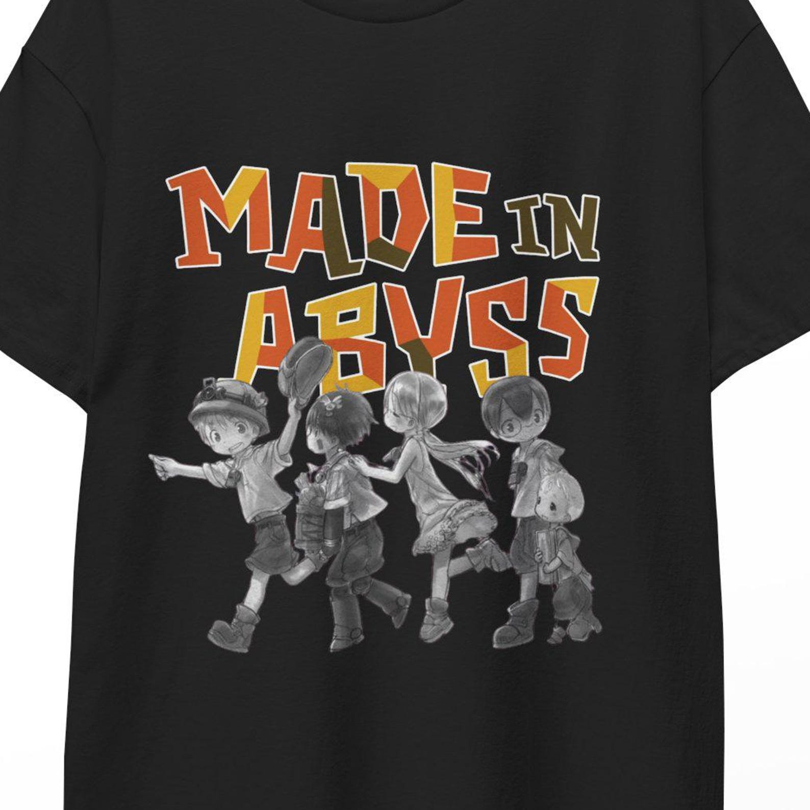 Made in Abyss plush merch poster map figure keychain Riko shirt Nanachi shirt Made in Abyss shirt Meinya anime design collectible ! XL