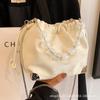 Korean Version of Niche Chain Bucket Bag Women's 2025 New Fashion Explosion Messenger Bag Foreign Style Ins Shoulder Bag