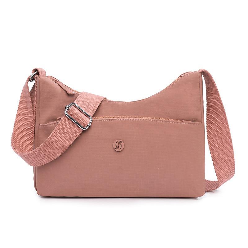 Women's bag new nylon crossbody bag in the mother's bag canvas women's bag large capacity multi-compartment oxford cloth shoulder bag