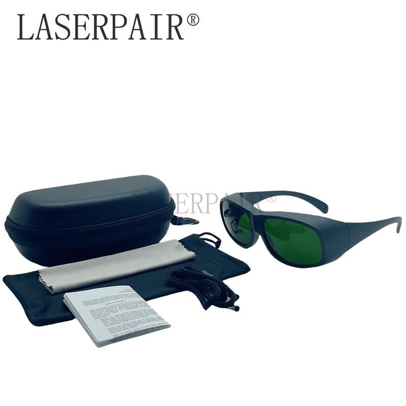 Certyfikowane EN207 1060nm 1070nm 1080nm DIN4 Okulary Bezpieczeństwa do Lasera Włóknowego Przemysłowa Ochrona Oczu Ręczne Okulary Spawalnicze Laserowe