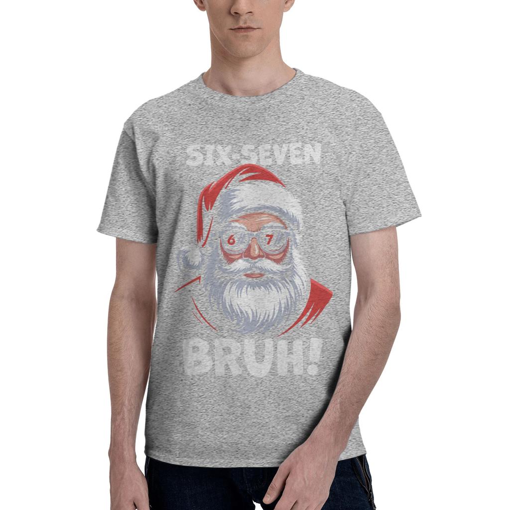 Custom Six Seven 67 T Shirt Unisex Short Sleeve Christmas Tshirts Casual Tee Pure Cotton