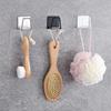 Kitchen Wall Hooks Accessories Storage Organizer Self Adhesive Drain Drying Rack Stainless Steel Sink Sponges Holder