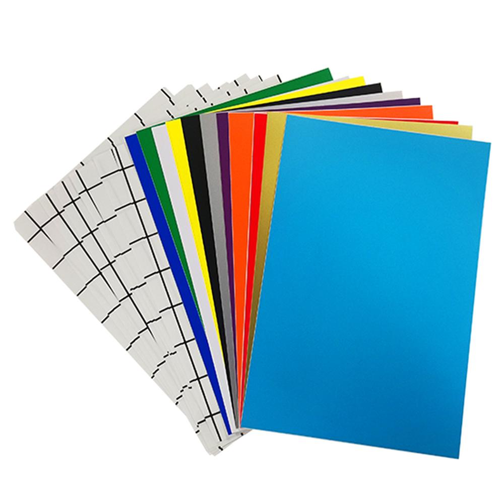 

Стандартный коробочный набор Coolinbo, 12 шт. Наклейка + 12 шт. Теплопередающая пленка для наклейки для украшения вечеринки разноцветный