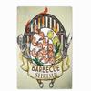 ZONA BARBECUE DEL PAPÀ Targa Retro Segni di Latta in Metallo Pub Cucina Casa Griglia Decorazione da Parete Vintage 20X30CM