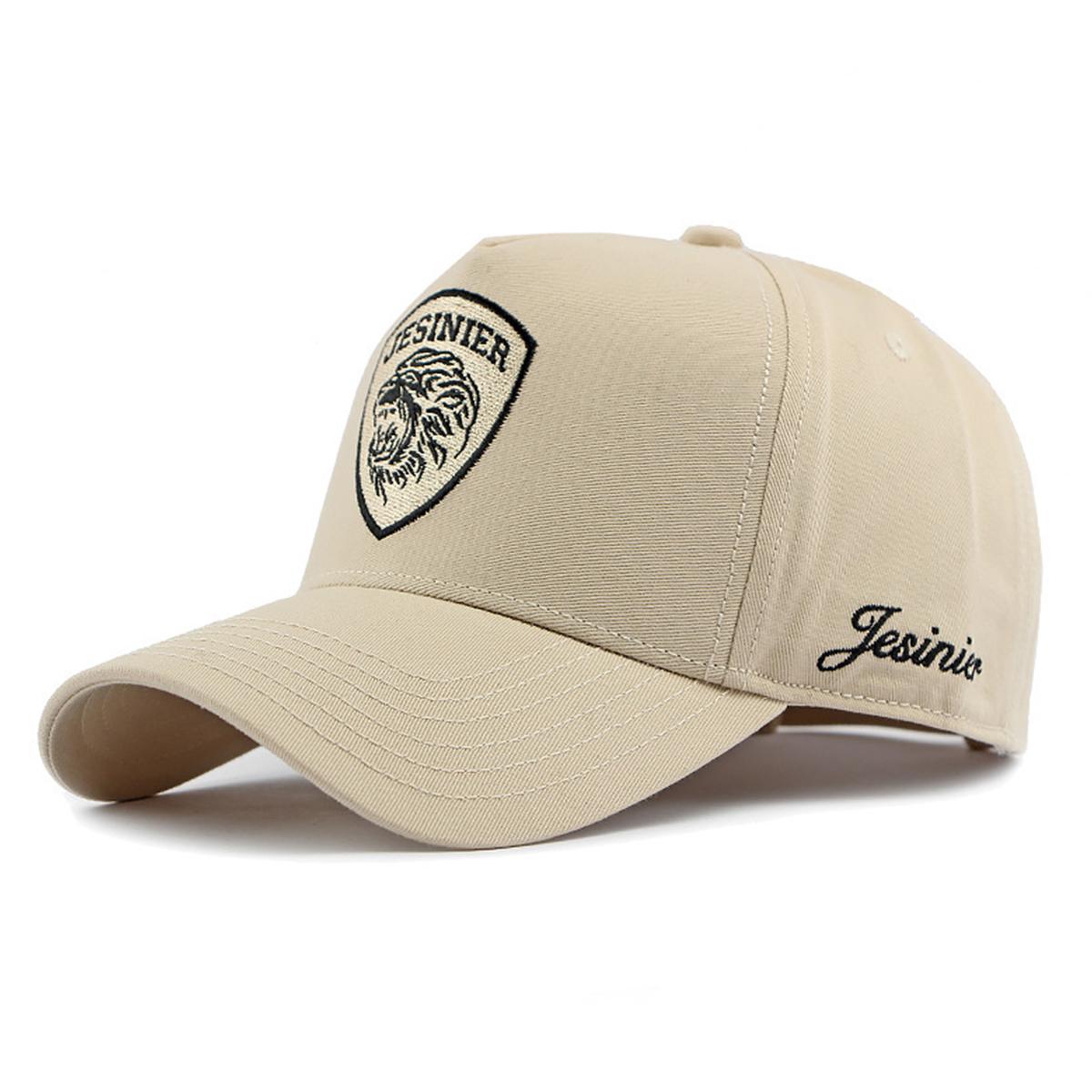 

JESINIER Lion Five Sided Hat Men s Outdoor Sports Street Dance Baseball Cap Fashionable Adjustable Truck Driver Hats Sun Caps хакі