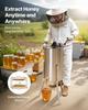 Manual Honey Extractor 2 Frame Honey Spinner Beekeeping Stainless Steel
