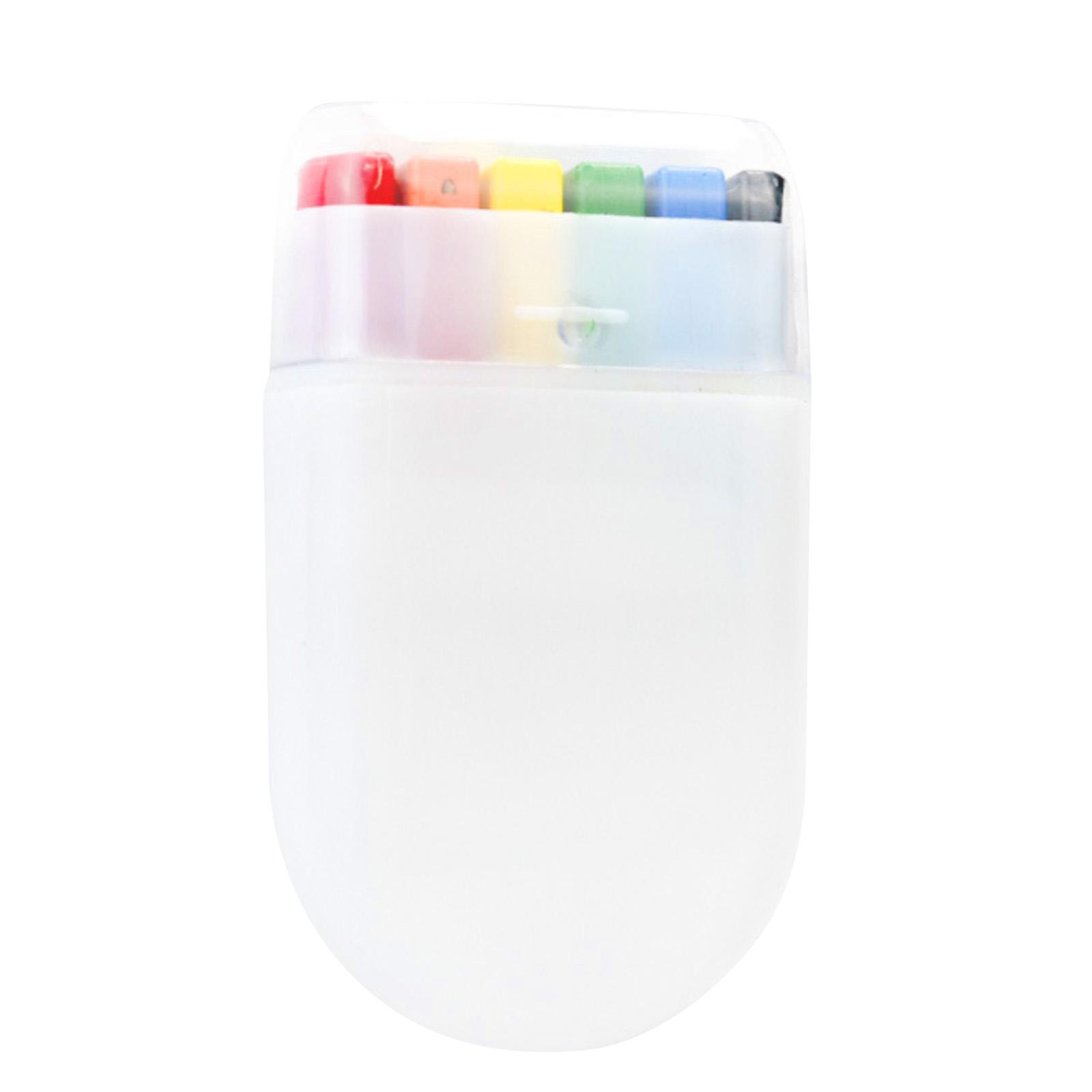 

Fine Tip Permanent Markers Set with Durable Plastic Case for Office School and Home Use 8 Pack Assorted Ink Colors One Size белый