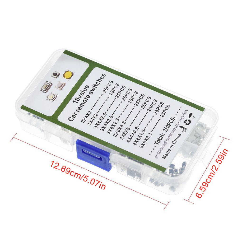 250x erweiterbarer Speicherschalter mit einfacher Bedienung und grafischem Momenttaster Drucktastenschalter Fernbedienung