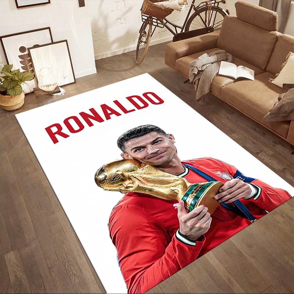 Cristiano Ronaldo Floor Rug Office Rug Design For Playrooms Hallway Dining Room Living Rooms Antislip Rug Anime Office Decor