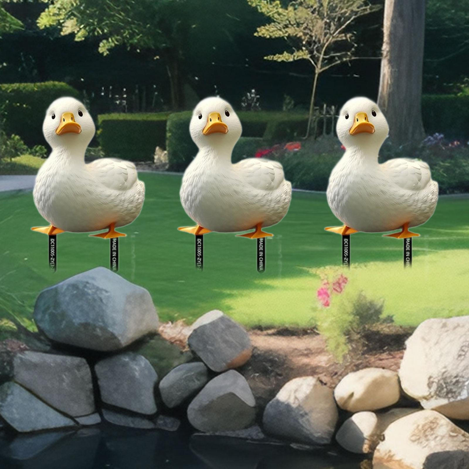 

3x Садовый колышек Декорация Коллекция знаков животных Декоративная табличка 2D для