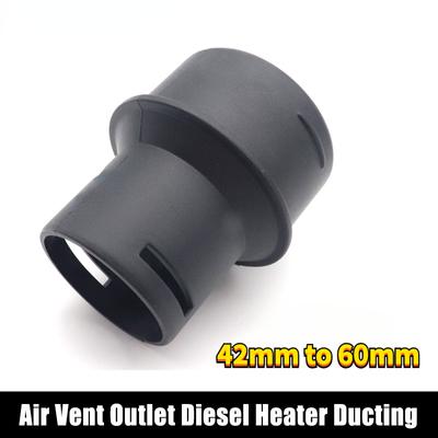 60mm a 42mm Aquecedor Diesel Duto Duto Tubo Conector de Junção Saída de Ventilação de Ar para Aquecedores de Estacionamento Diesel Eberspacher Webasto
