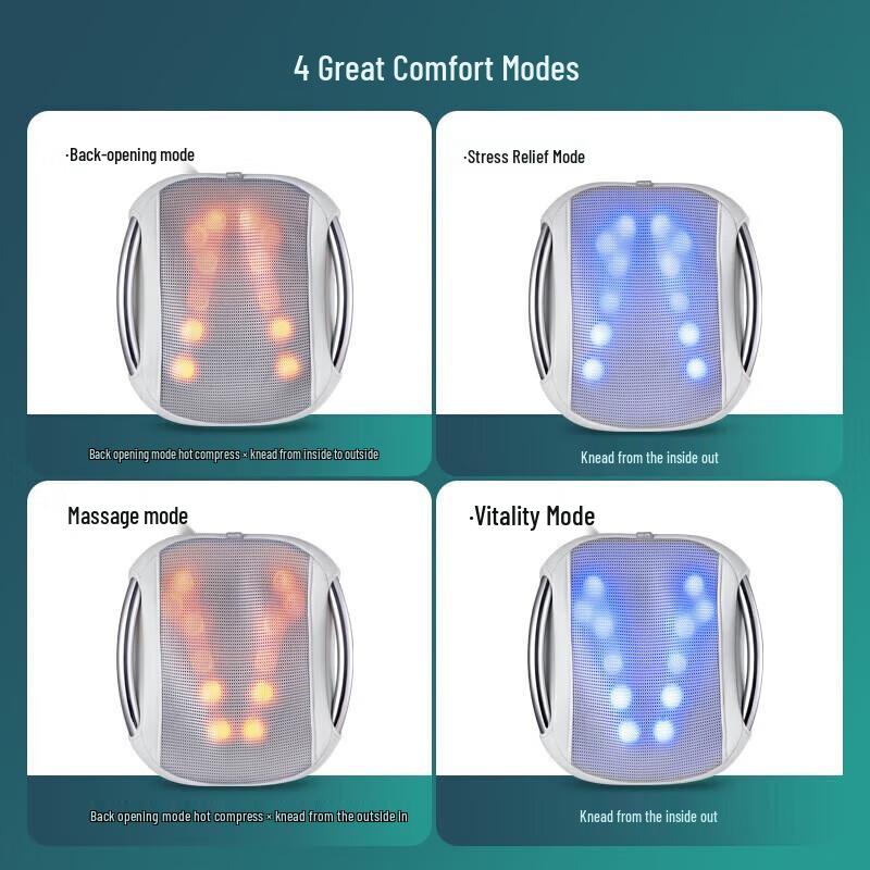 Philips Lumbar and Back Massager Cushion