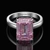 Wong Rain Classic 100 %Tone Created Moissanite Gemstone Bridal Gathering Wedding Occasion Engagement Diamonds Rings Fine