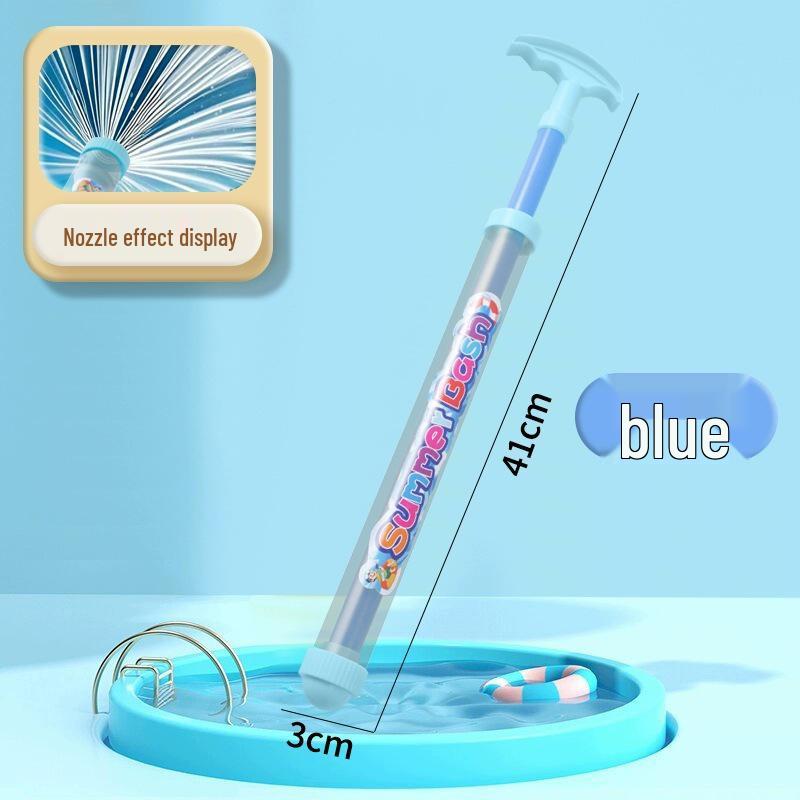 High-Pressure Rotating Fireworks Water Gun: Long-Range Summer Beach Toy