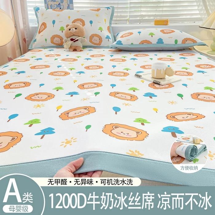 Весна/лето Новинка 1200D цифровая печать карбоновый легкий молочный ледяной шелковый — фото 17