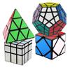 Toys Speed Magic Cube 2x2 3x3 Pyramid Mirror Skewb Dodecahedron Megaminx Windmill Problem Solving Brain Teaser For Adults Kids