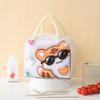 Zesílená 3D kreslená izolovaná taška na oběd, ruční termotaška na oběd, taška na uskladnění jídla do práce